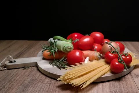 Fresh pasta 库存照片