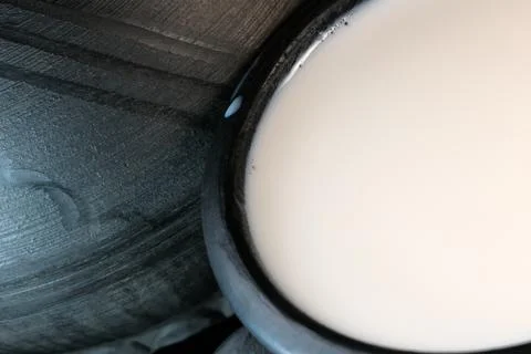 Fresh pasteurized cow's milk Stock Photos