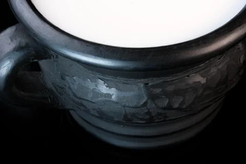 Fresh pasteurized cow's milk Stock Photos