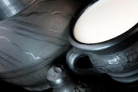 Fresh pasteurized cow's milk Stock Photos