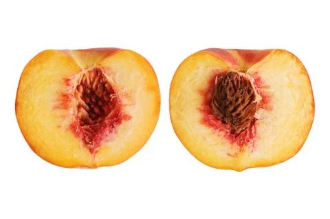Fresh peach 스톡 사진