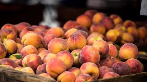 Fresh Peached Stock-Fotos