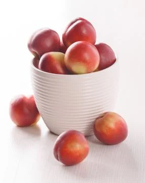 Fresh peaches Stock Photos