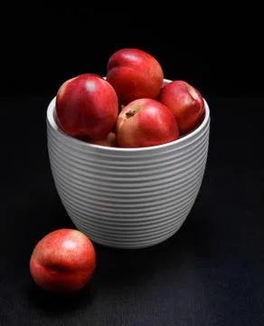 Fresh peaches Stock Photos