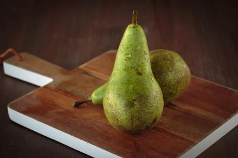 Fresh pear fruit Stock Photos
