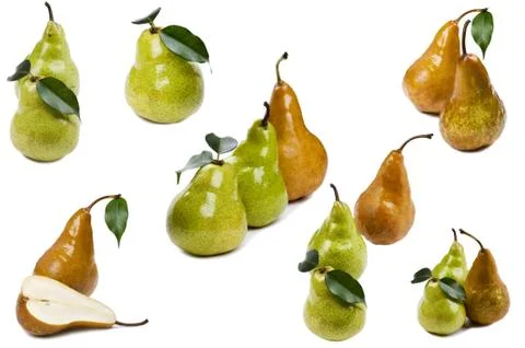Fresh pear Stock Photos