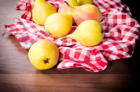 Fresh pears Stock Photos