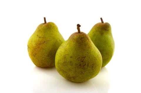 Fresh pears Stock Photos