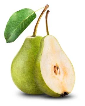 Fresh pears Foto stock
