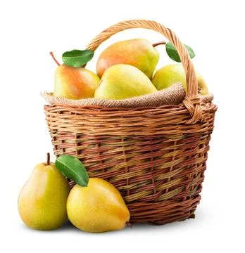Fresh pears Stock Photos