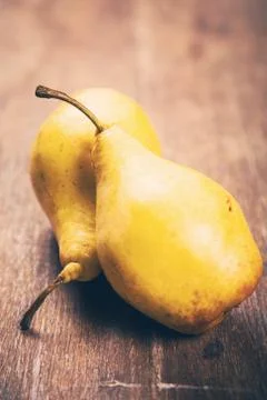 Fresh pears Foto stock