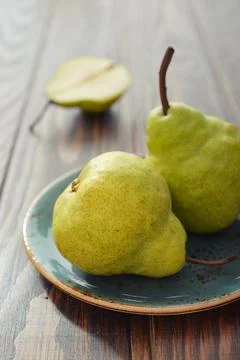 Fresh pears Stock Photos