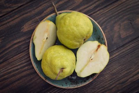 Fresh pears Fotos Stock