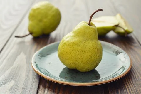 Fresh pears Foto stock