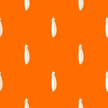 Fresh peas pattern seamless 스톡 일러스트