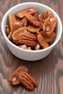 Fresh Pecan nuts Фото