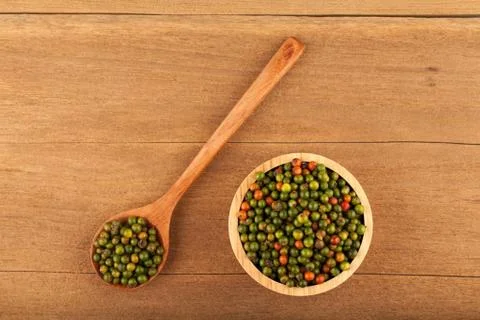 Fresh peppercorns Stock Photos