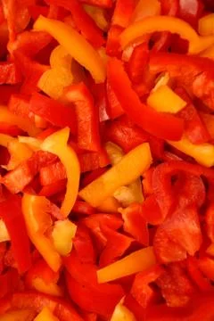 Fresh peppers vegetable Stock Photos