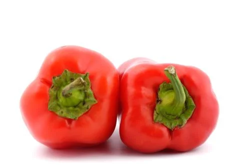 Fresh peppers vegetable Stock Photos