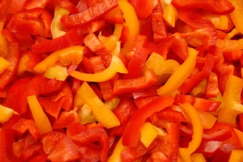 Fresh peppers vegetable Stock Photos