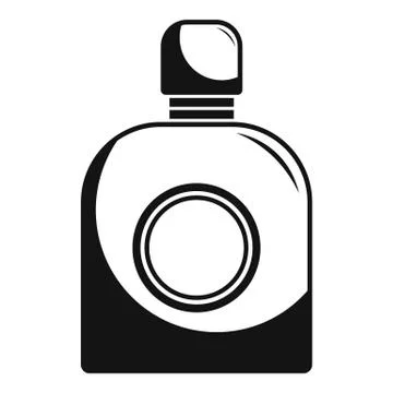 Fresh perfume icon, simple style Illustration
