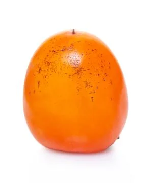 Fresh persimmon fruit Stock Photos