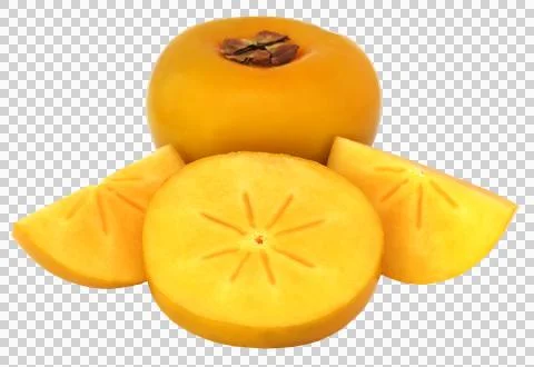 Fresh persimmon Stock Photos