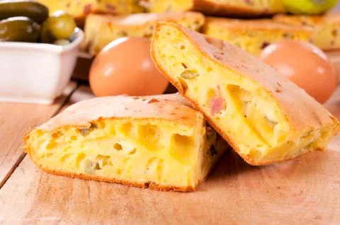 Fresh pie Stock Photos