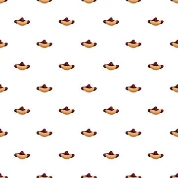 Fresh pine nut pattern seamless Stock Illustration