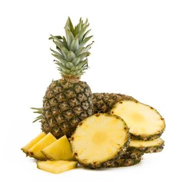 Fresh pineaple Stock Photos