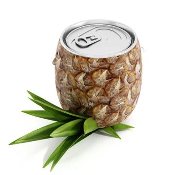Fresh pineapple juice 스톡 일러스트