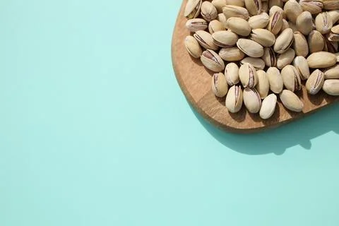 Fresh pistachios Stock Photos