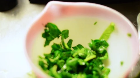 Fresh Pizza Making Spread Stock Footage 86296260