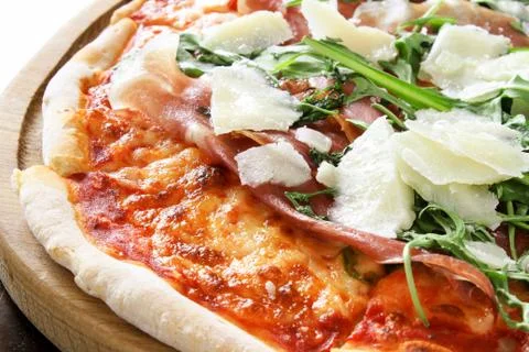 Fresh pizza Foto stock