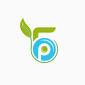 Fresh plates logo Stock Illustration