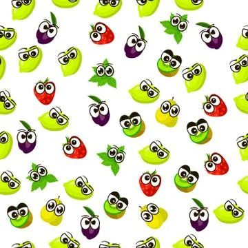 Fresh plum and slice Stock Illustration