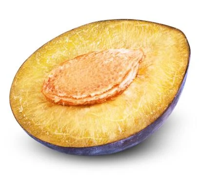 Fresh plum Stock Photos