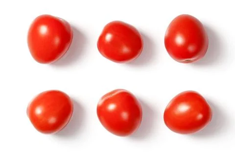 Fresh Plum Tomatoes Stock Photos