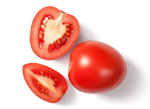 Fresh Plum Tomatoes Stock Photos