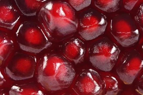 The fresh pomegranate as a background Stock Photos