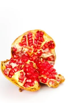 Fresh pomegranate Stock Photos