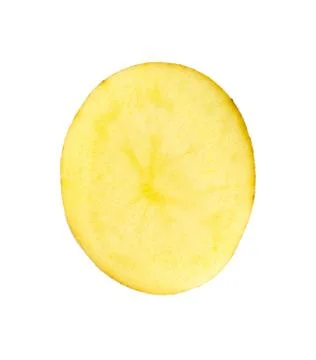 Fresh potato slice Stock Photos