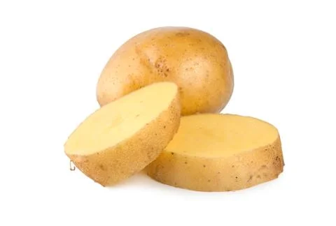 Fresh potatoes Stock Photos