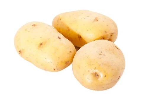 Fresh potatoes Foto stock