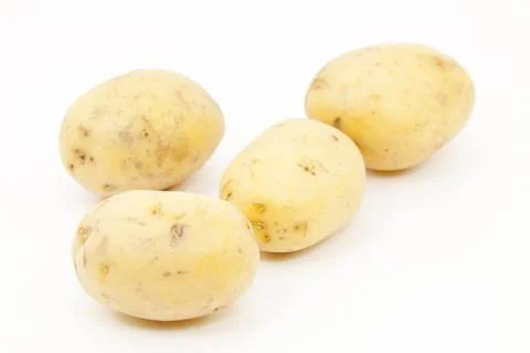 Fresh potatoes Foto stock