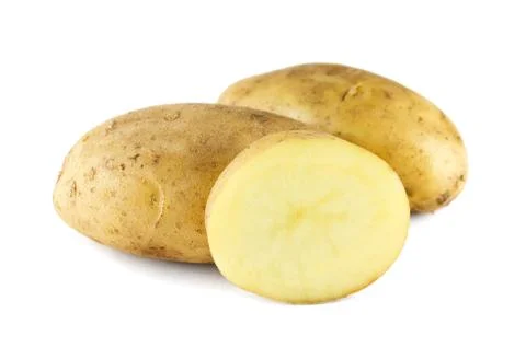 Fresh potatoes Stock Photos