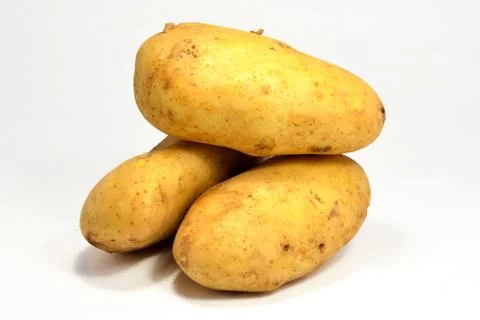 Fresh potatoes Stock Photos