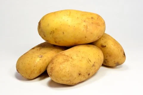 Fresh potatoes Foto stock