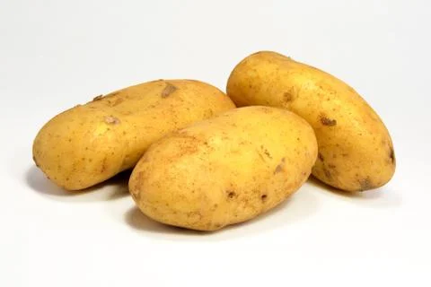 Fresh potatoes Stock Photos