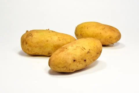 Fresh potatoes Stock Photos